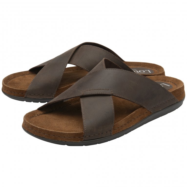 Charles Clinkard Lotus Salcombe Mens Mule Sandals