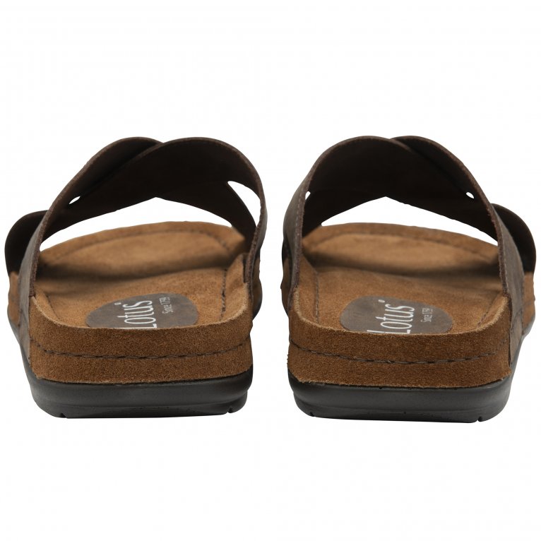 Charles Clinkard Lotus Salcombe Mens Mule Sandals