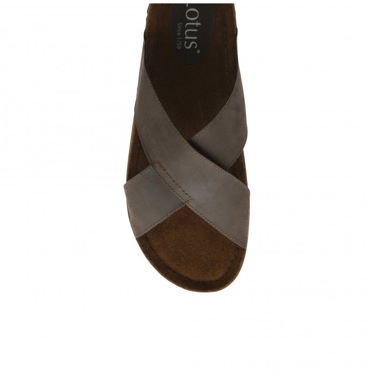 Charles Clinkard Lotus Salcombe Mens Mule Sandals