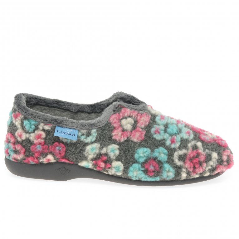 Charles Clinkard Lunar Hippy Womens Full Slippers