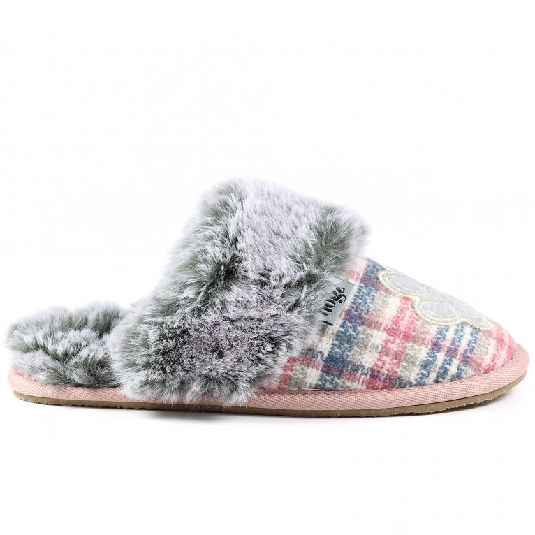 Charles Clinkard Lunar Poppy Womens Slippers