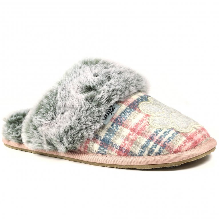 Charles Clinkard Lunar Poppy Womens Slippers