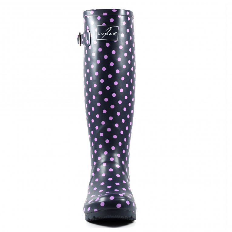 Charles Clinkard Lunar Spot Womens Wellingtons