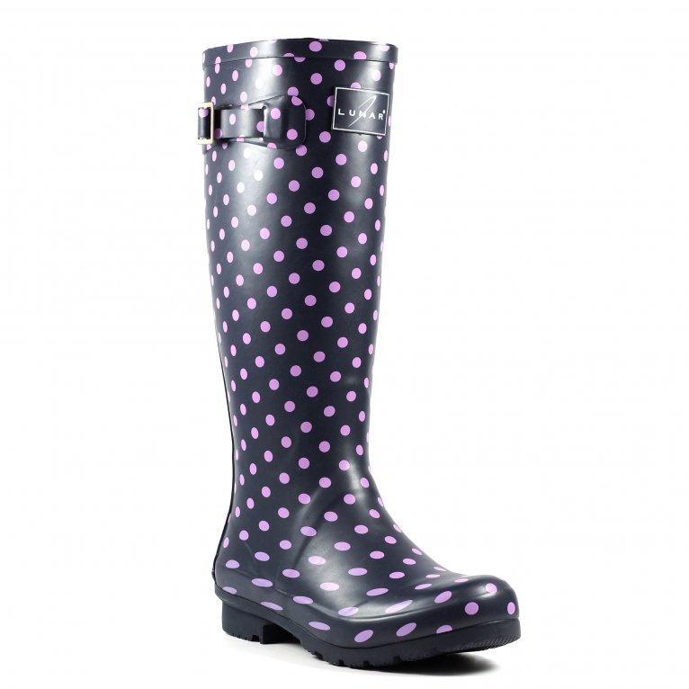 charles clinkard Lunar Spot Womens Wellingtons