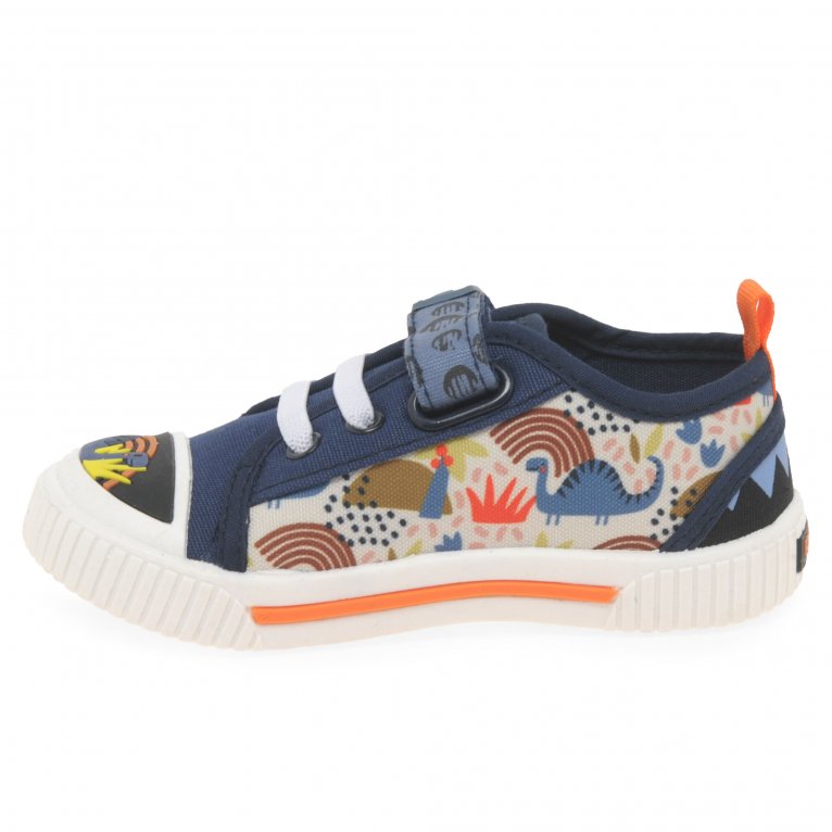 Charles Clinkard Pod Tatum Kids Canvas Shoes