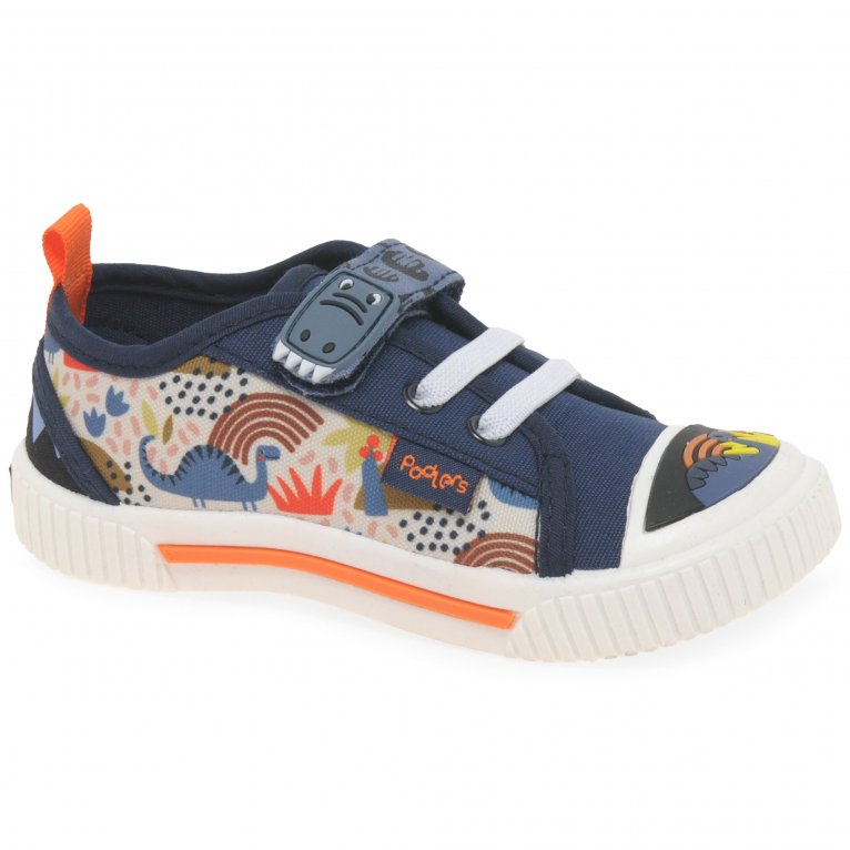 charles clinkard Pod Tatum Kids Canvas Shoes