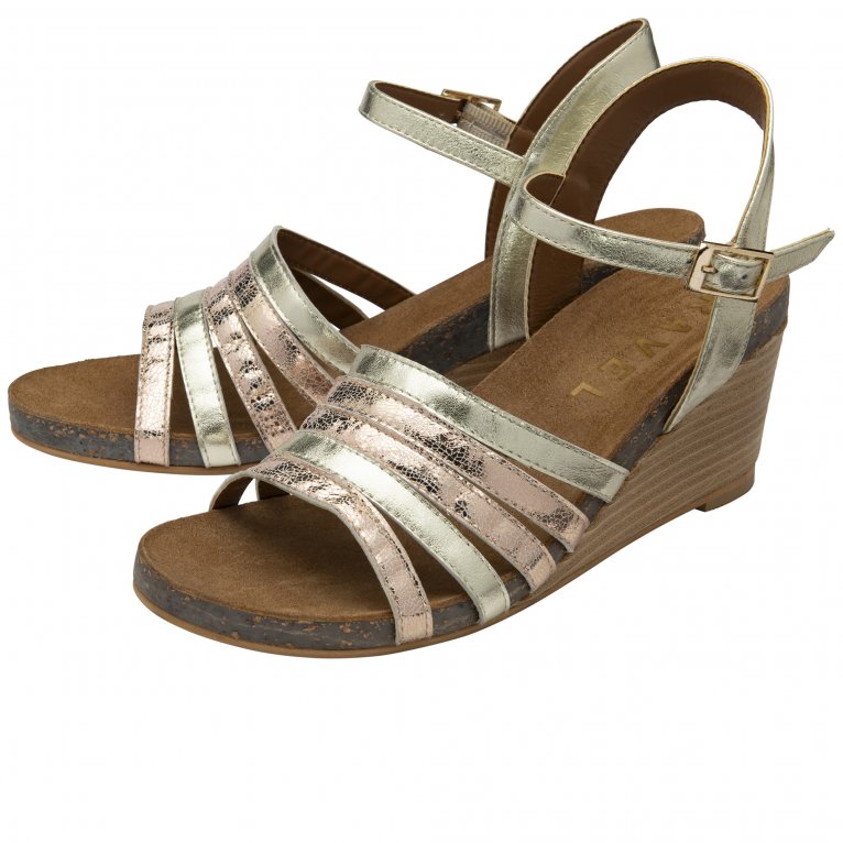Charles Clinkard Ravel Findon Womens Wedge Sandals