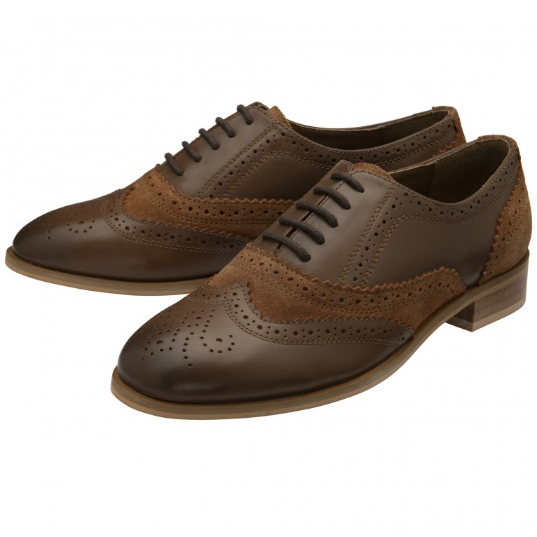 Charles Clinkard Ravel Oxton Womens Brogue Shoes