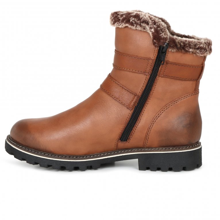 Charles Clinkard Remonte Lambs Womens Ankle Boots