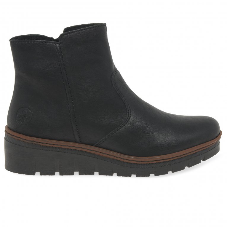 Charles Clinkard Rieker Capital Womens Ankle Boots