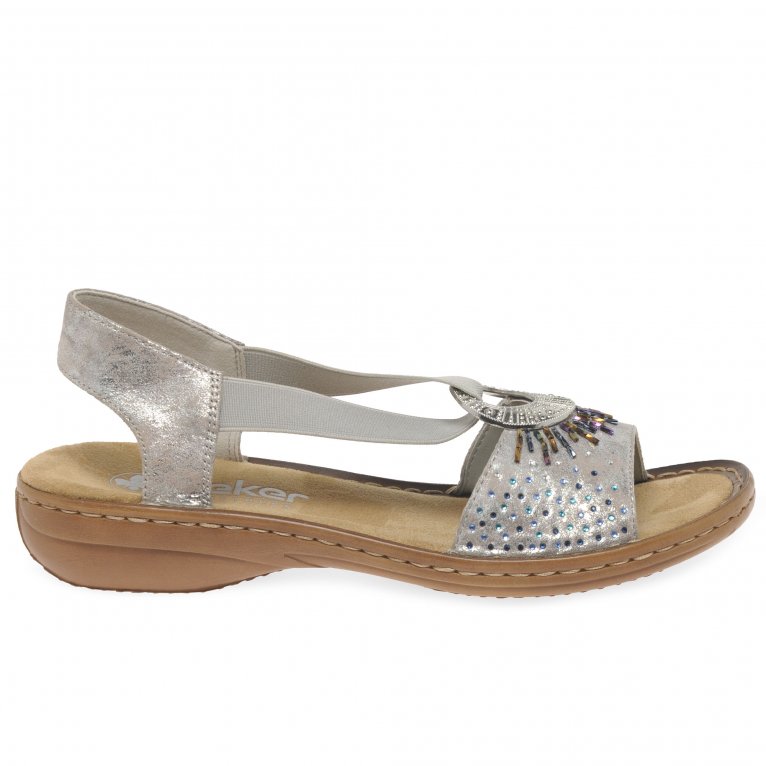 Charles Clinkard Rieker Halo Womens Sandals