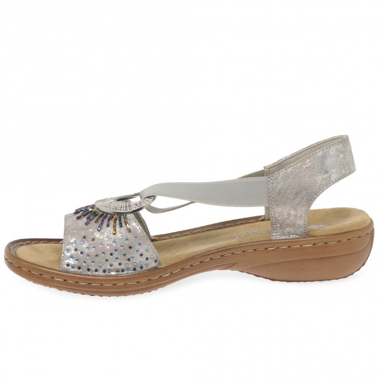 Charles Clinkard Rieker Halo Womens Sandals