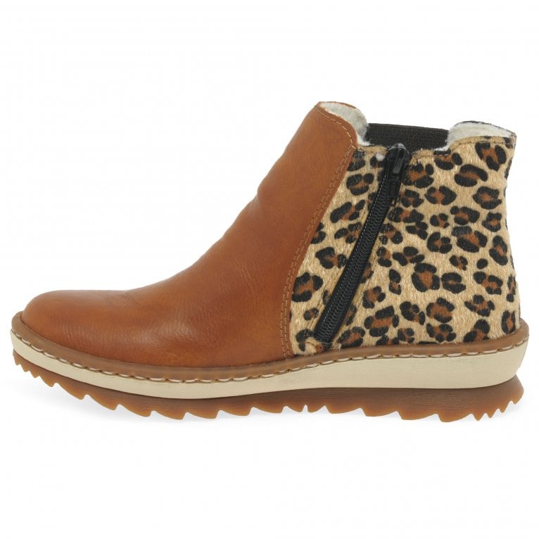 Charles Clinkard Rieker Weave Womens Chelsea Boots