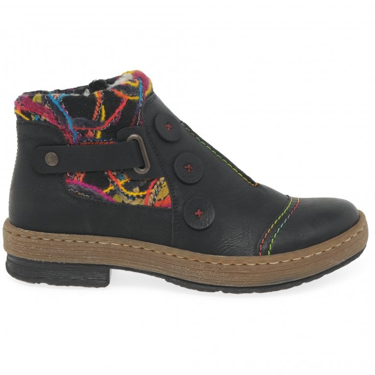 Charles Clinkard Rieker Zena Womens Ankle Boots