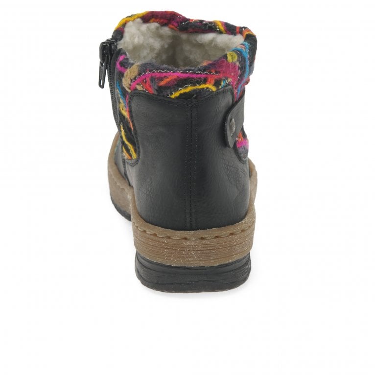 Charles Clinkard Rieker Zena Womens Ankle Boots