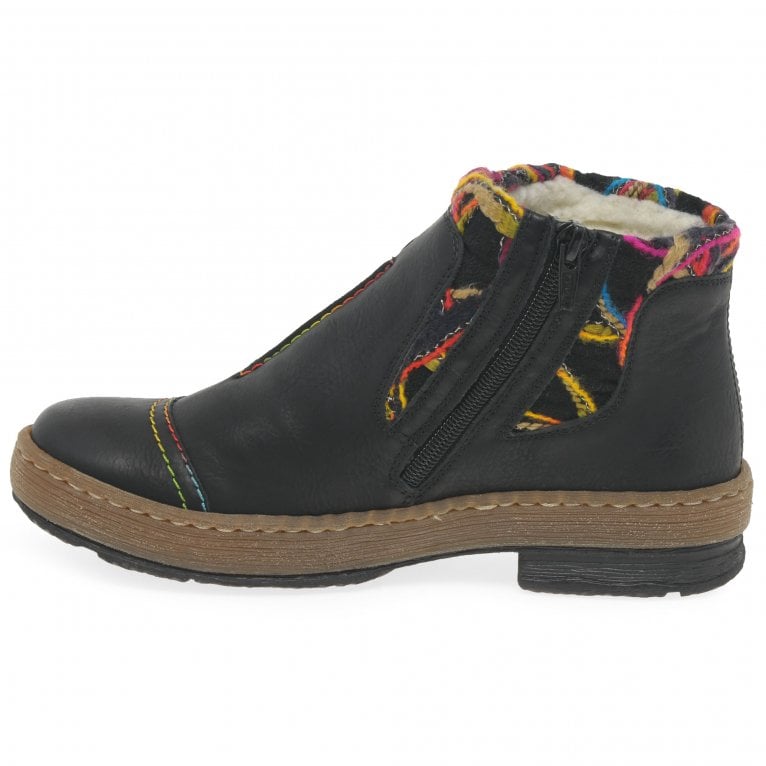 Charles Clinkard Rieker Zena Womens Ankle Boots