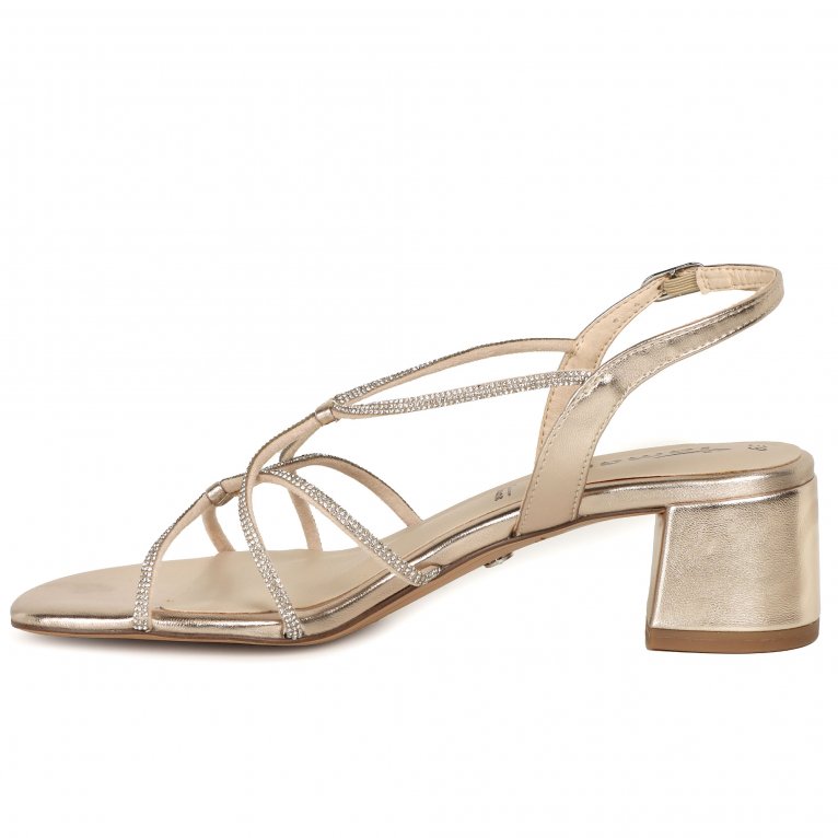 Charles Clinkard Tamaris Lilac Womens Sandals