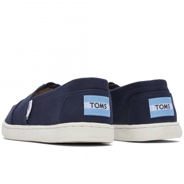 Charles Clinkard TOMS Alpargata Canvas Boys Shoes