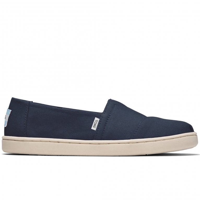 charles clinkard TOMS Alpargata Canvas Boys Shoes