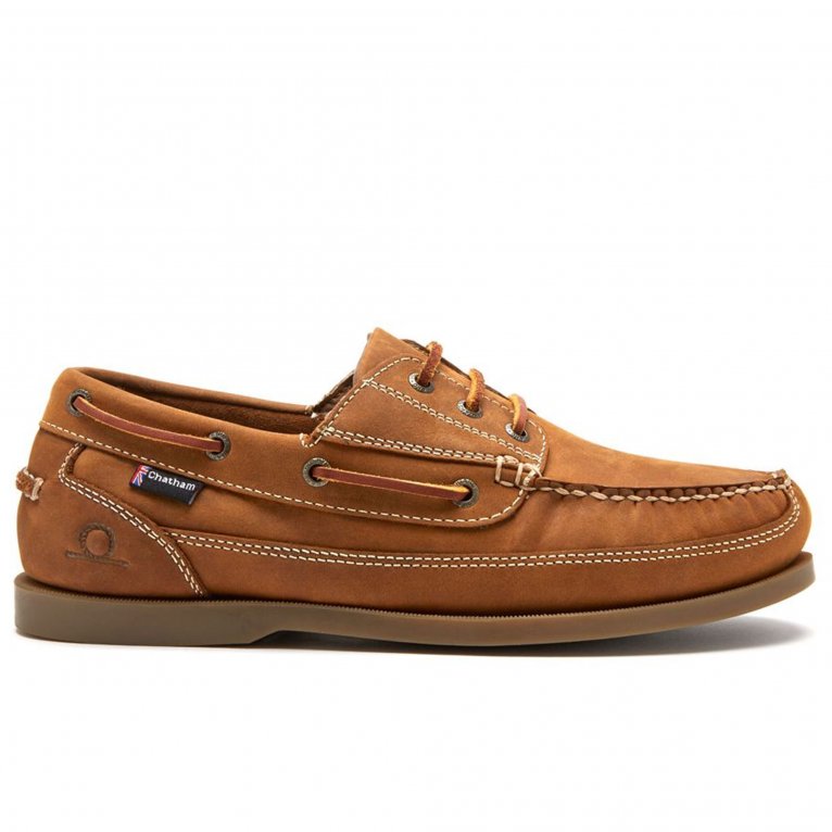 charles clinkard Chatham Rockwell Mens Wide Fit Boat Shoes