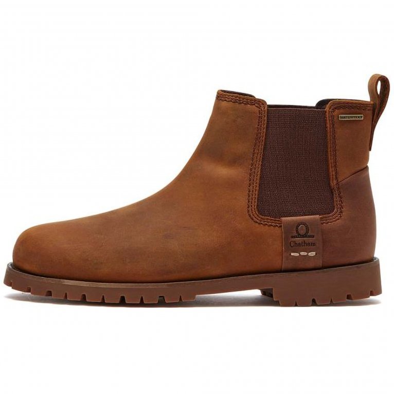 Charles Clinkard Chatham Southill Mens Waterproof Chelsea Boots