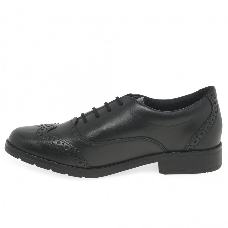 Charles Clinkard Clarks Aubrie Tap Y Girls Senior School Shoes