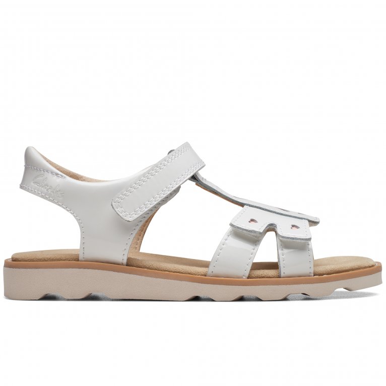 Charles Clinkard Clarks Crown Beat K Girls Infant Sandals