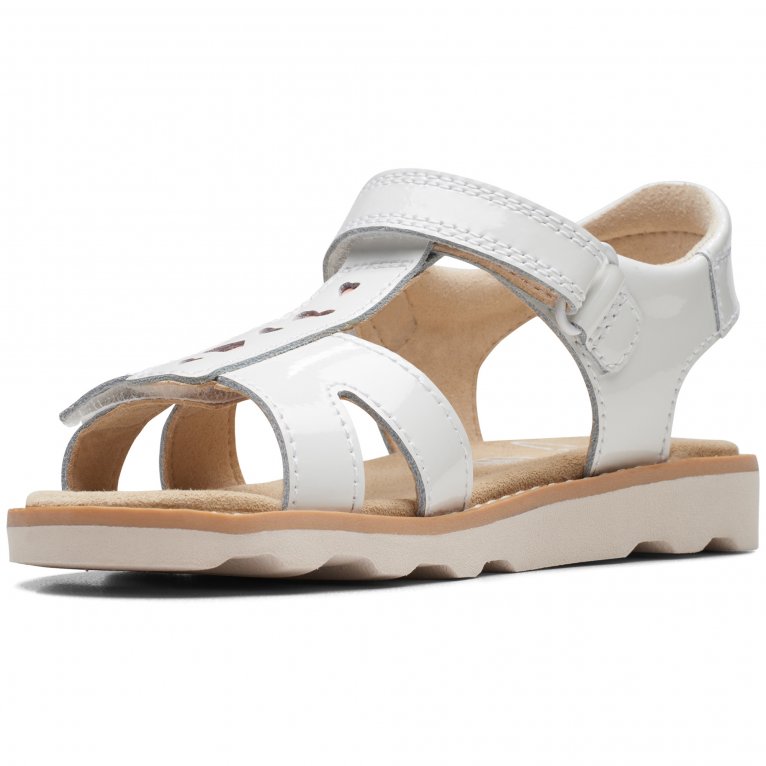 Charles Clinkard Clarks Crown Beat K Girls Infant Sandals