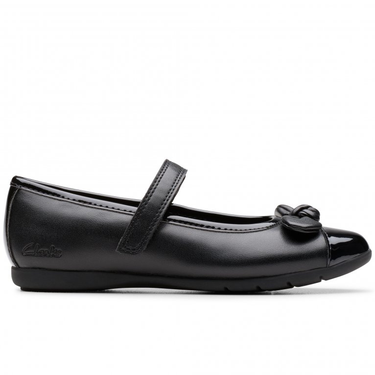 Charles Clinkard Clarks Dance Beam K Girls School Shoes