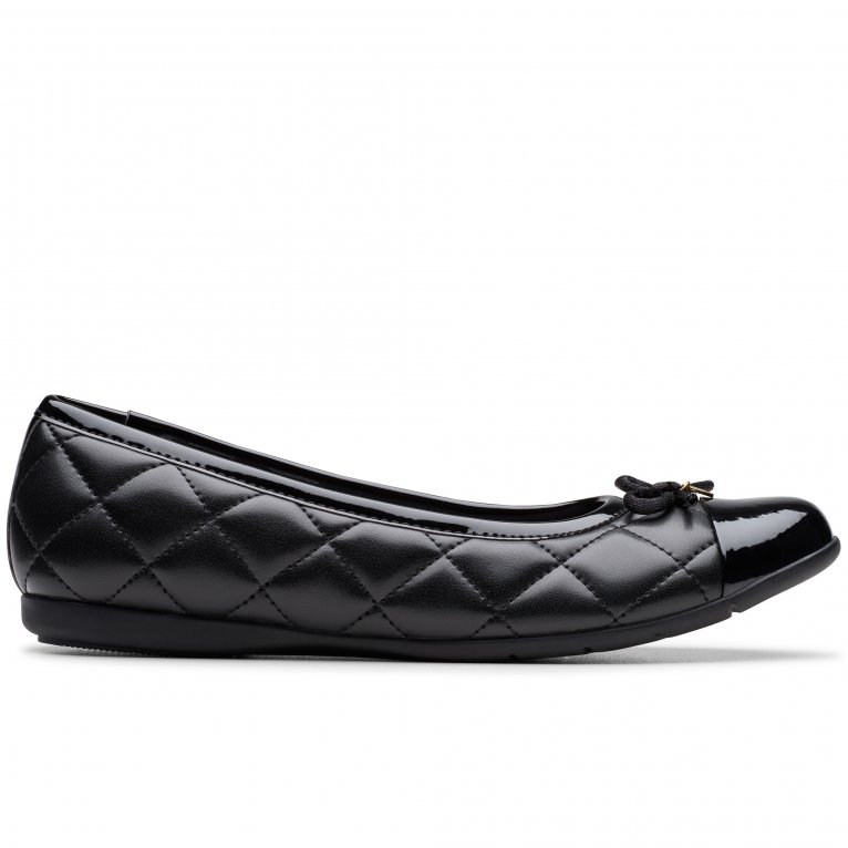 Charles Clinkard Clarks Dance Cap Y Girls Senior School Shoes