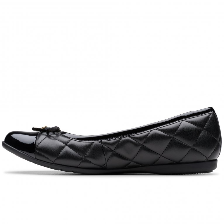 Charles Clinkard Clarks Dance Cap Y Girls Senior School Shoes