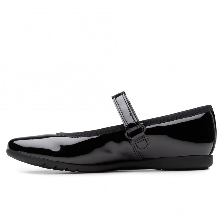Charles Clinkard Clarks Dance Wish K Girls School Shoes
