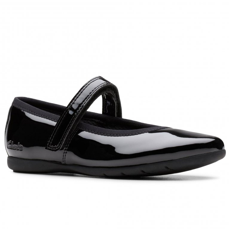 charles clinkard Clarks Dance Wish K Girls School Shoes