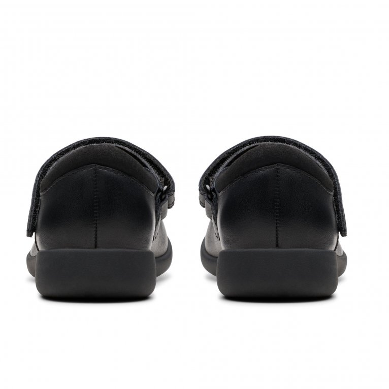 Charles Clinkard Clarks Etch Pure K Girls School Shoes