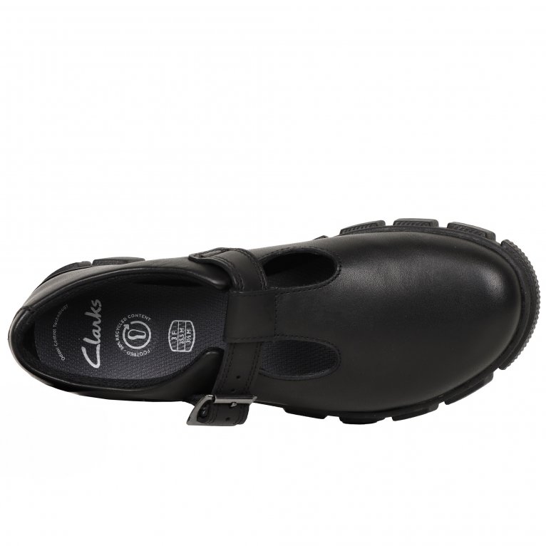 Charles Clinkard Clarks Evyn Bar Y Girls Senior School Shoes