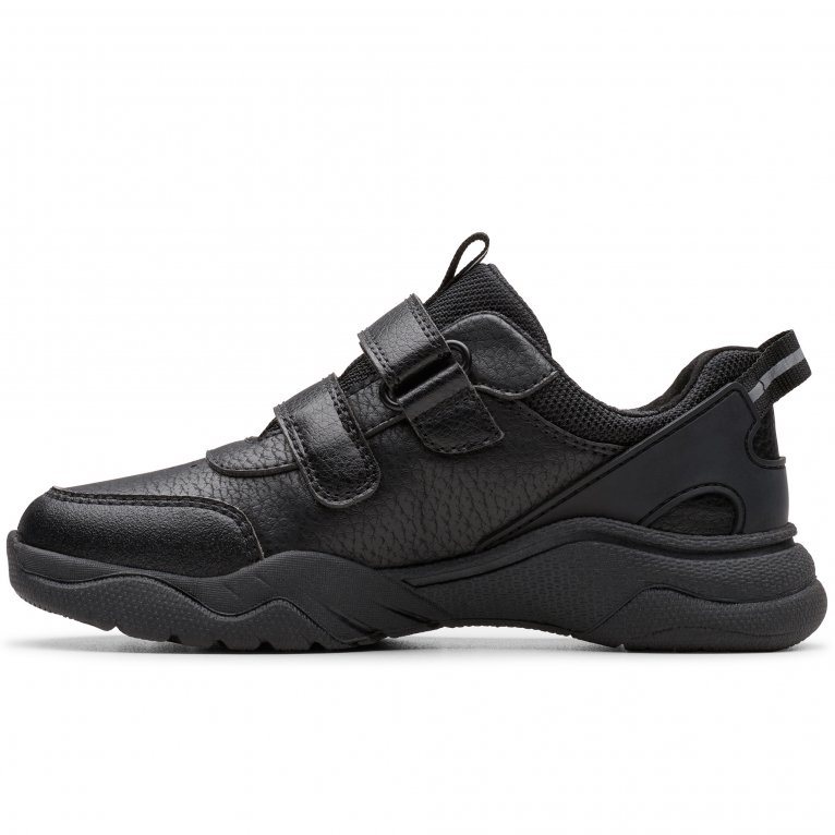 Charles Clinkard Clarks Feathershine K Kids Sports Shoes