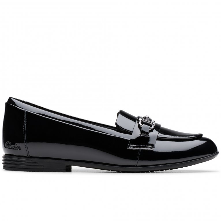 Charles Clinkard Clarks Finja Loafer O Girls School Shoes