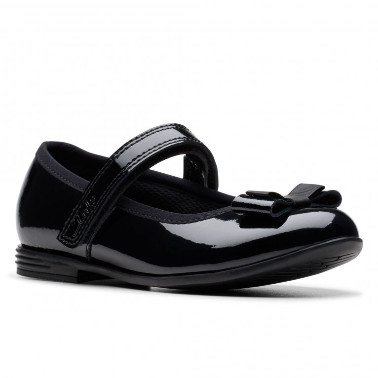 charles clinkard Clarks Finja Tap K Girls Infant School Shoes