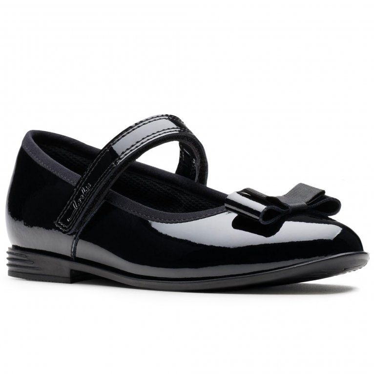 charles clinkard Clarks Finja Tap O Girls School Shoes