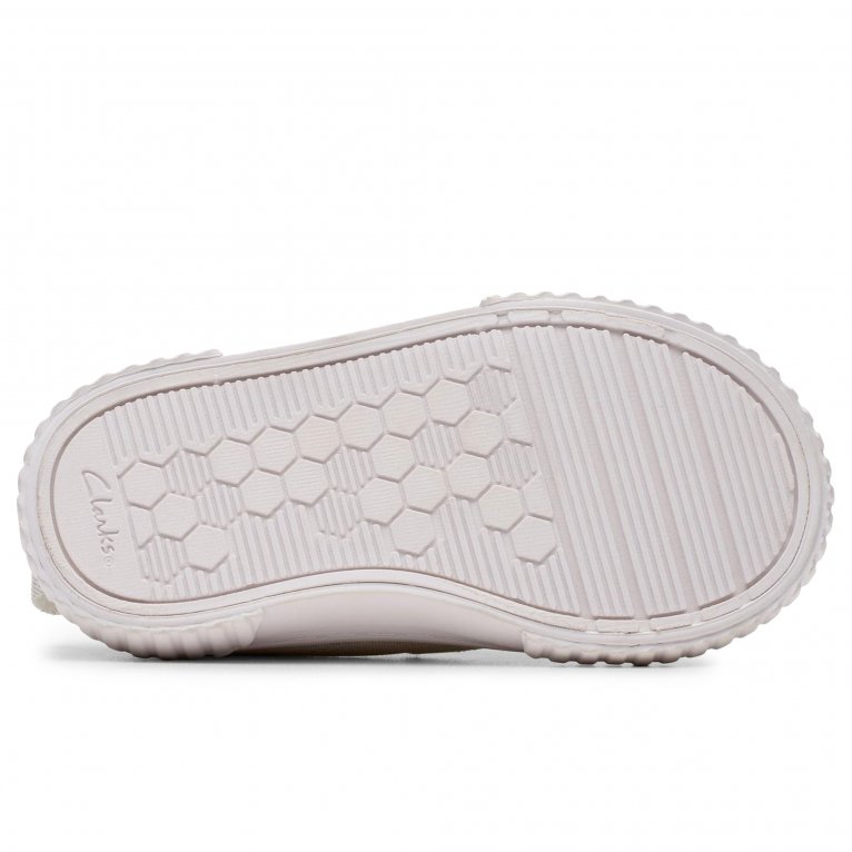 Charles Clinkard Clarks Foxing Berry T Girls Infant Canvas Shoes