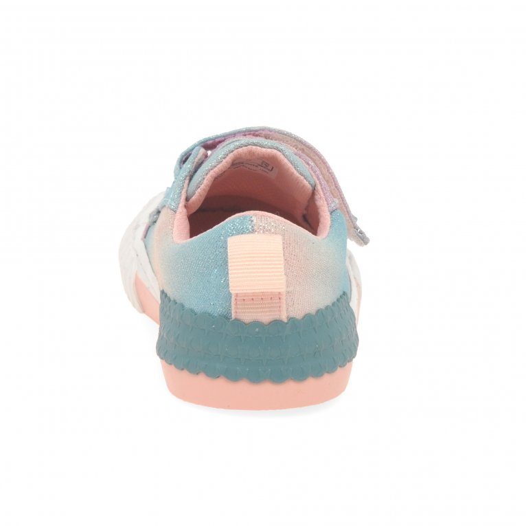 Charles Clinkard Clarks Foxing Brill K Girls Canvas Shoes