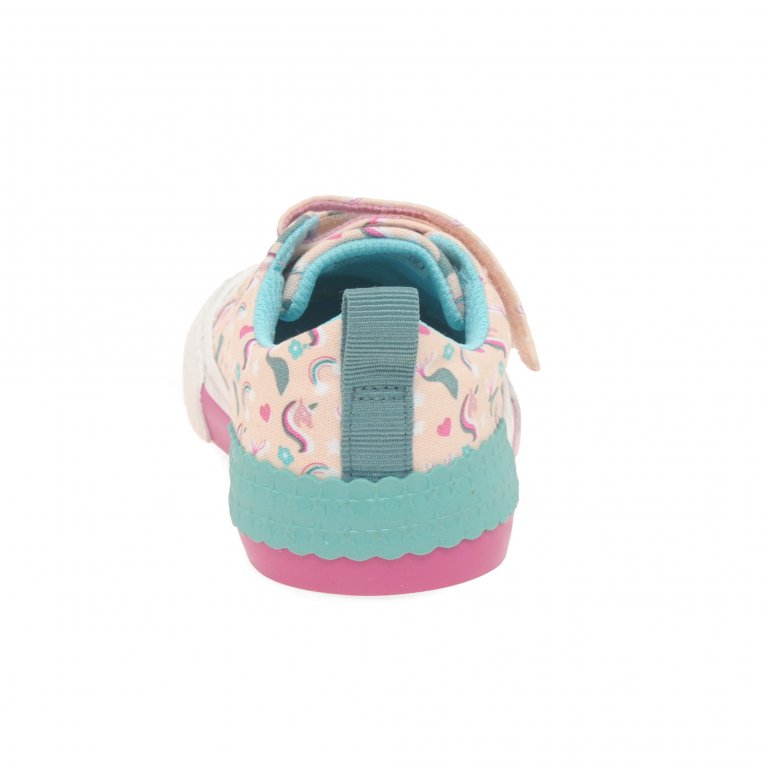 Charles Clinkard Clarks Foxing Myth K Girls Canvas Shoes