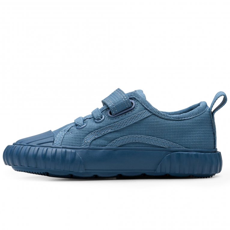 Charles Clinkard Clarks Foxing Stitch T Kids Infant Canvas Shoes