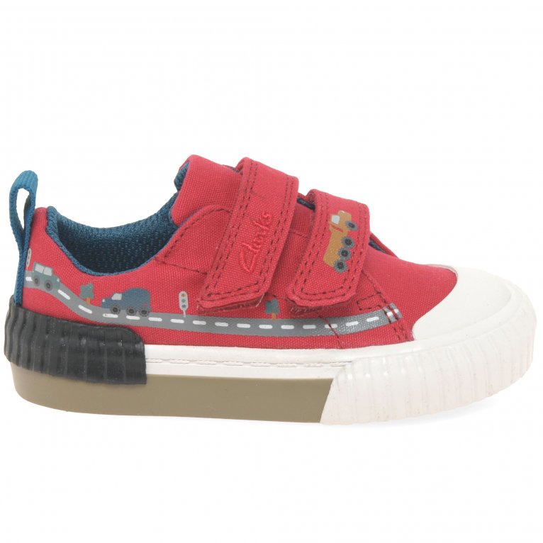 Charles Clinkard Clarks Foxing Truck T Boys Infant Canvas Shoes