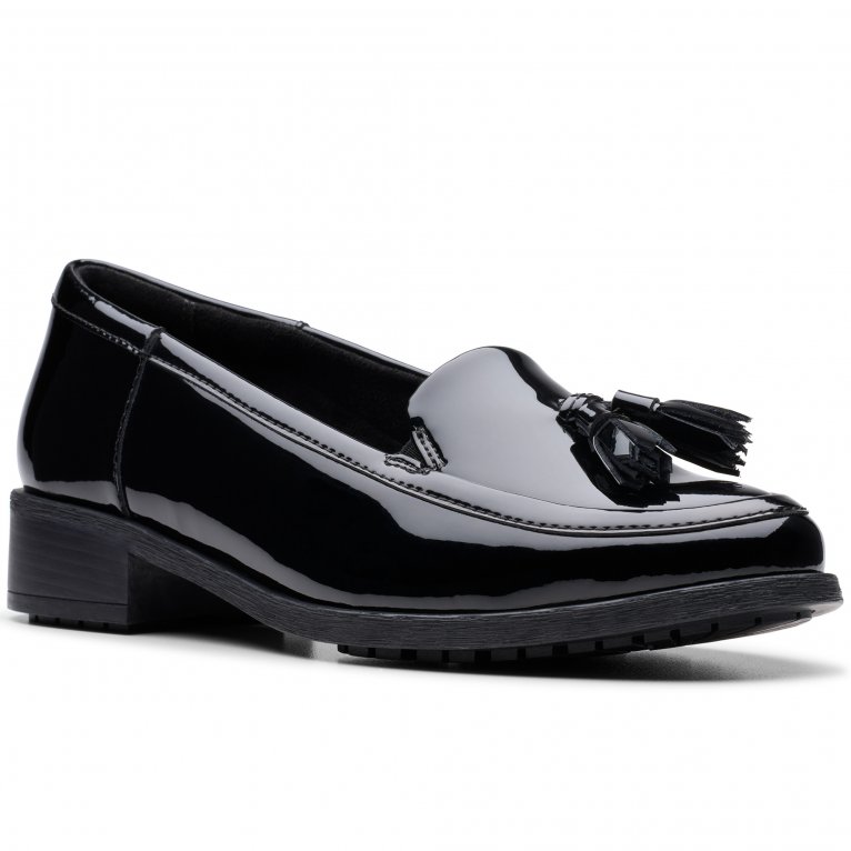 charles clinkard Clarks Havisham Edge Womens Tassel Loafers
