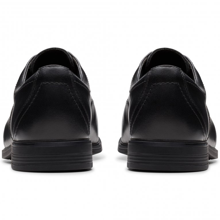 Charles Clinkard Clarks Jonwin Loop Y Boys Senior School Shoes