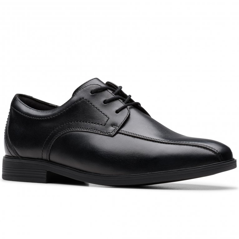 charles clinkard Clarks Jonwin Loop Y Boys Senior School Shoes