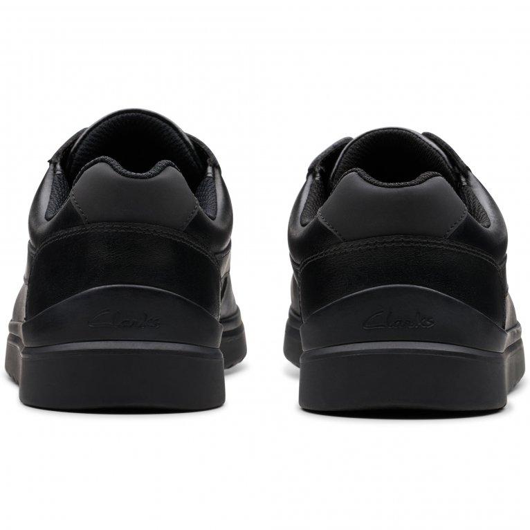 Charles Clinkard Clarks Keelan Flare Y Boys Senior School Shoes