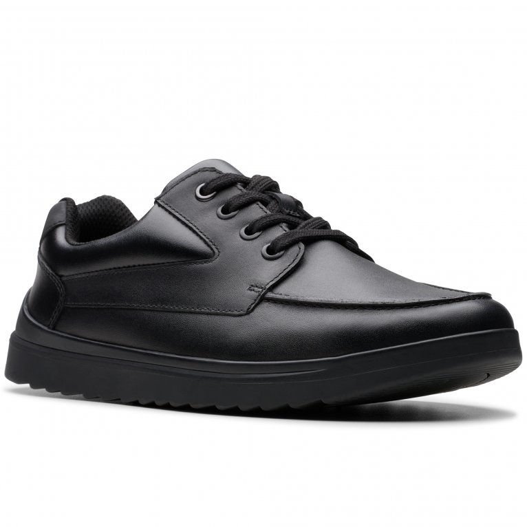 charles clinkard Clarks Keelan Flare Y Boys Senior School Shoes