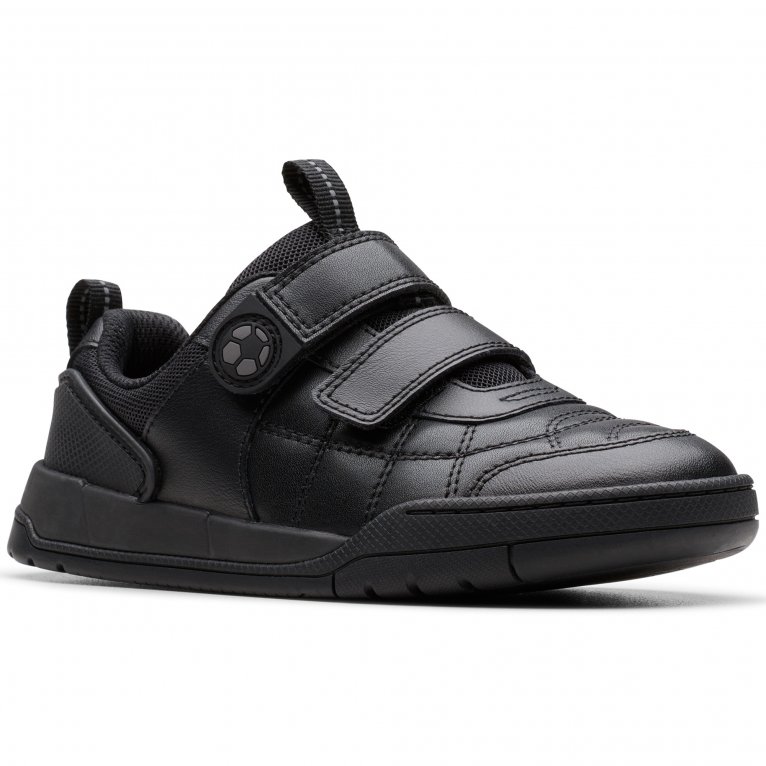 charles clinkard Clarks Laser Cross K Boys School Shoes